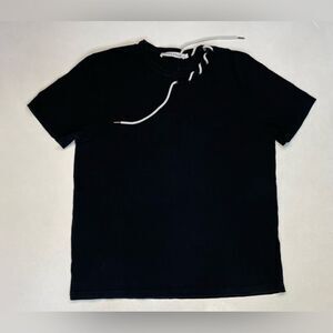 Craig Green Laced T-shirt Men Large Black Short Sleeve